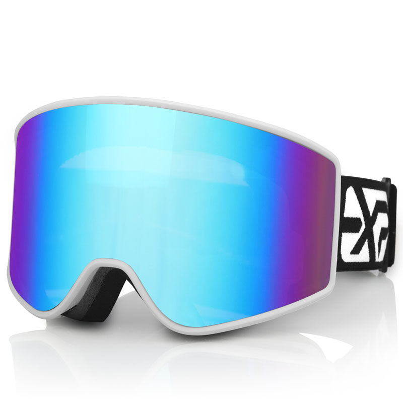 Lunettes de ski cylindrique interchangeables